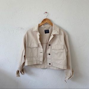 Abercrombie and Fitch Utility Trucker Jacket